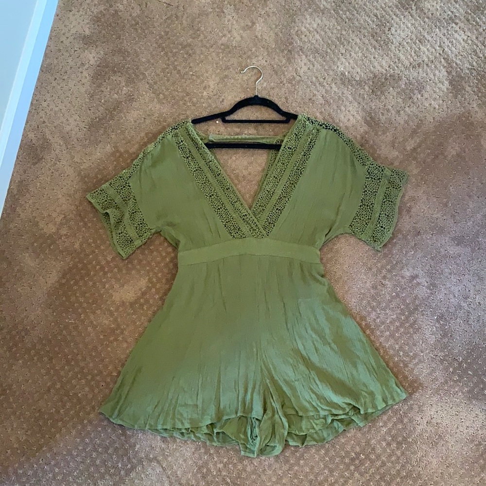 Green romper